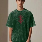 Premium Acid Wash Drop Shoulder T Shirt