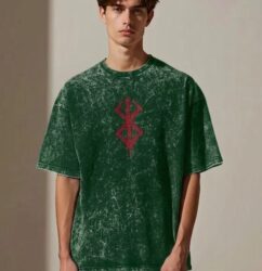 Premium Acid Wash Drop Shoulder T Shirt