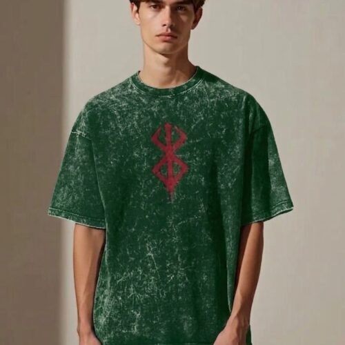 Premium Acid Wash Drop Shoulder T Shirt