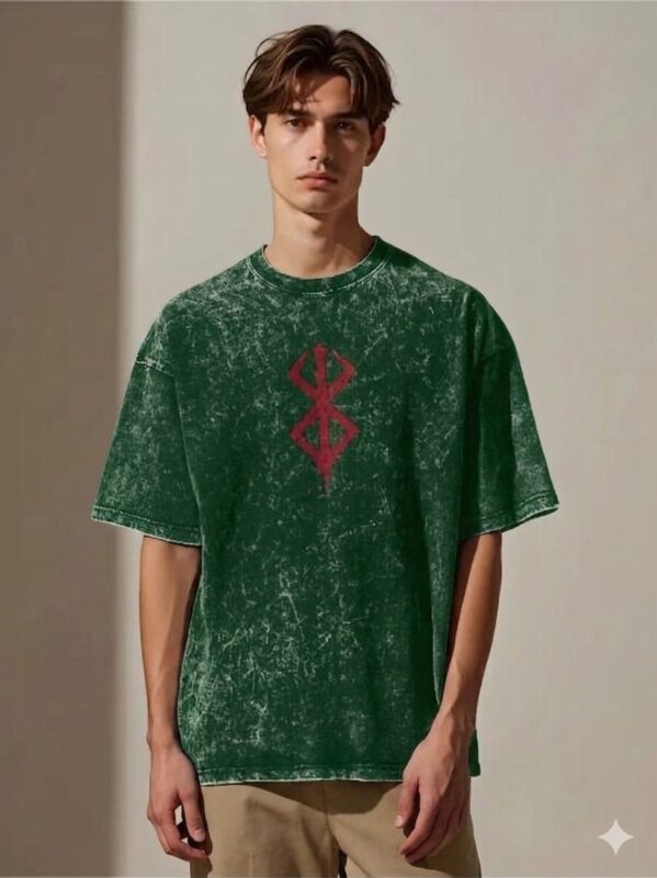 Premium Acid Wash Drop Shoulder T Shirt