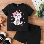 Girls Baby T-shirt and Pant Set (28674)