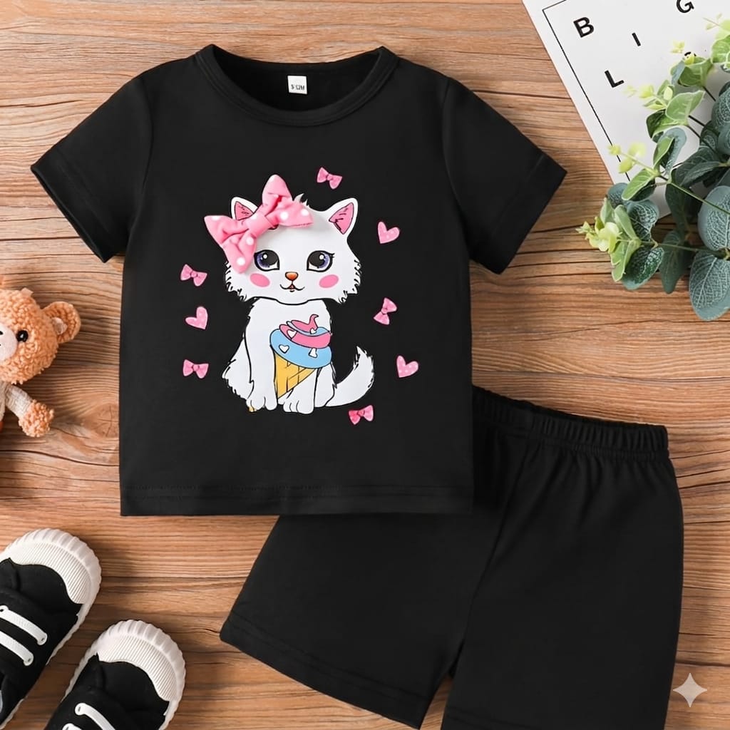 Girls Baby T-shirt and Pant Set (28674) Girls Baby T-shirt and Pant Set (28674)