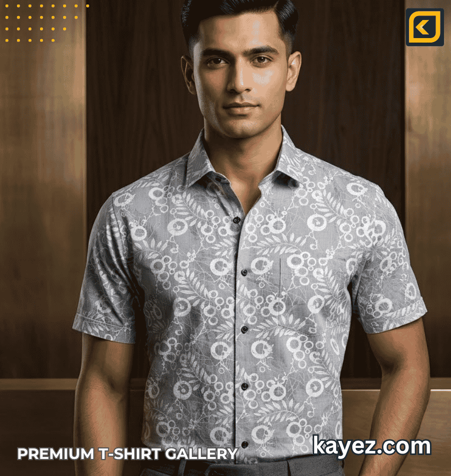 China Mix Cotton Short sleeve Shirt KS1092 China Mix Cotton Short sleeve Shirt KS1092