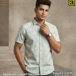 China Mix Cotton Short sleeve Shirt KS1093