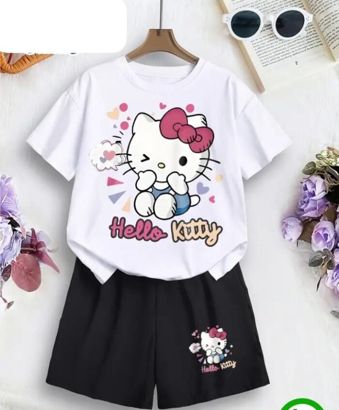 Girls Baby T-shirt and Pant Set (28682)