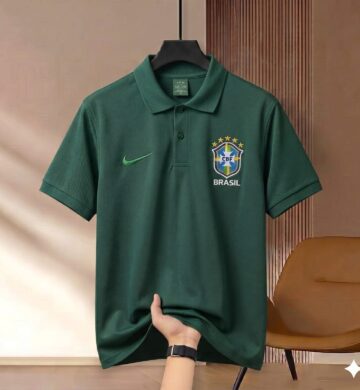 High density Rubber Print World Cup Polo Shirt 30003
