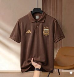 High density Rubber Print World Cup Polo Shirt 30010