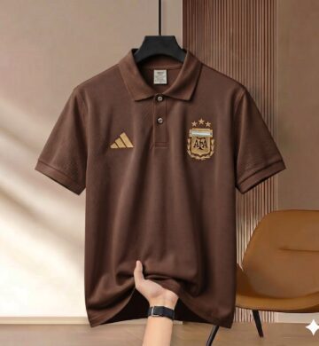 High density Rubber Print World Cup Polo Shirt 30010