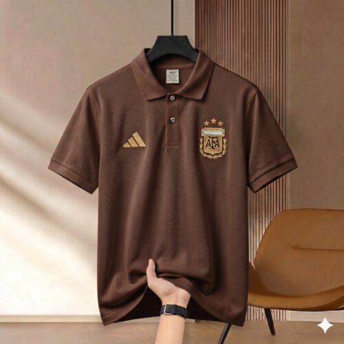 High density Rubber Print World Cup Polo Shirt 30010