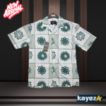 Mens Cuban Collar Short Sleeve Shirt Combo 1010 - Image 3