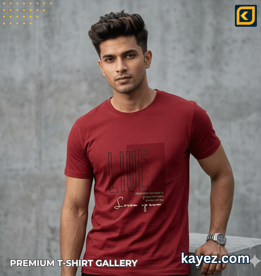 Premium T-Shirt for Summer Season KT1061 Premium T-Shirt for Summer Season KT1061 - Image 1
