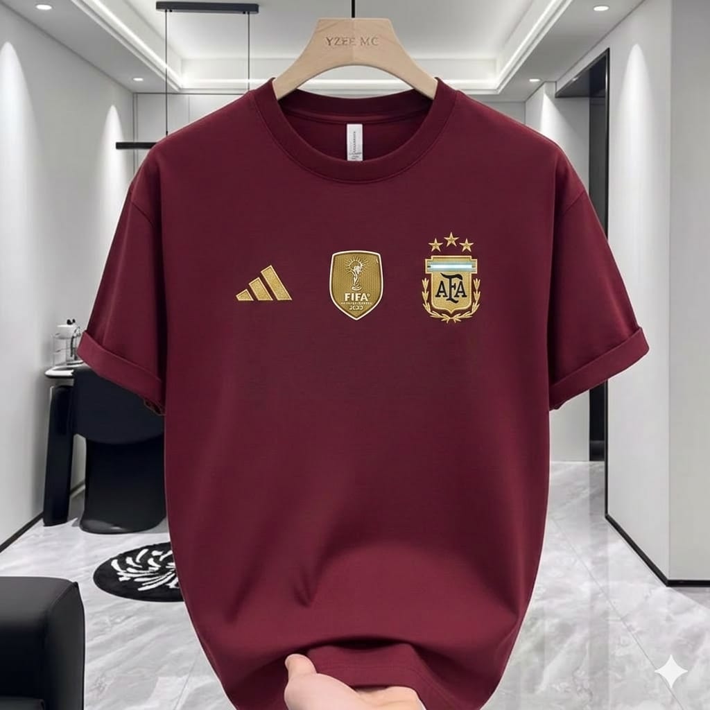 Premium World Cup Drop Shoulder T-Shirt (29906) Premium World Cup Drop Shoulder T-Shirt (29906)