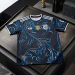 World Cup Embroidery Jersey (Argentina Black)